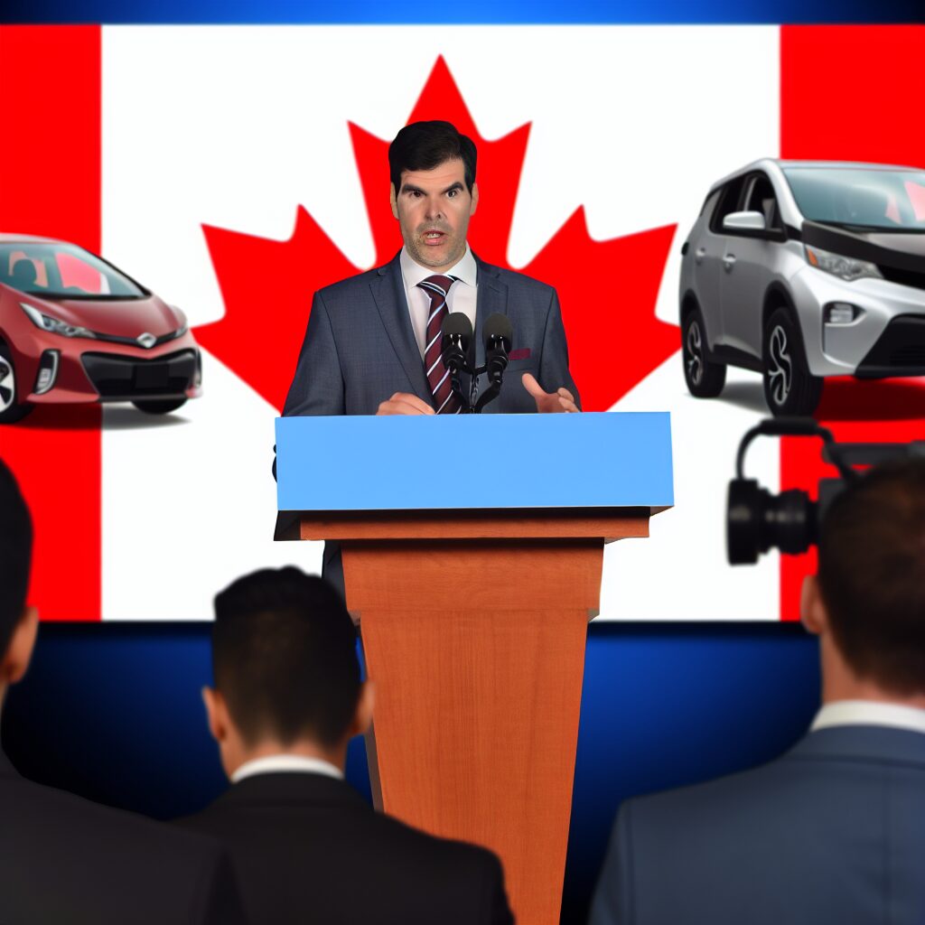 Trudeau Announces Tariffs on Chinese-made Electric Vehicles in Canada