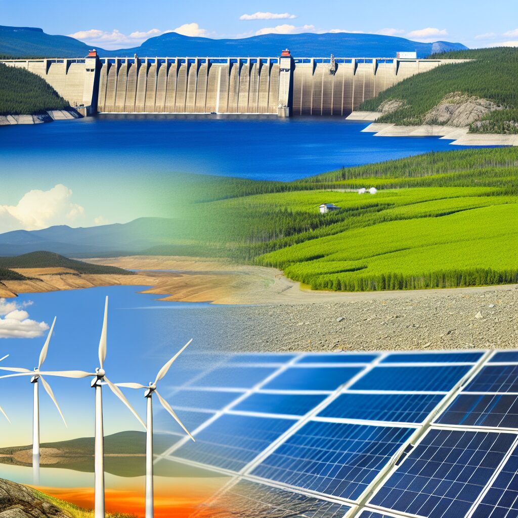 Canadian Hydropower Declines, Necessitating Expansion of Wind and Solar.