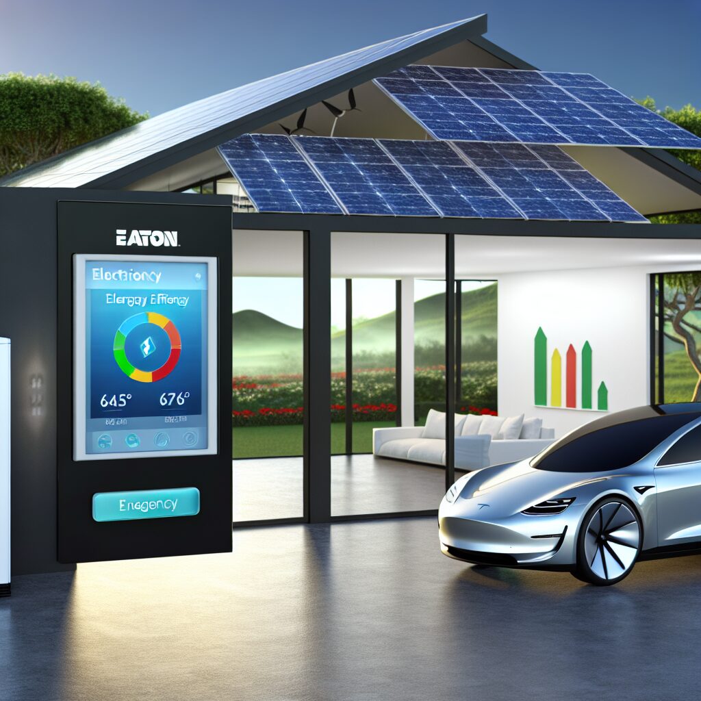 Eaton and Tesla join forces for home energy efficiency solutions