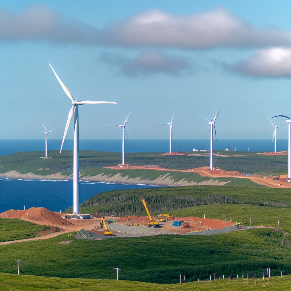 North America's Largest Wind Turbines Being Constructed in Nova Scotia