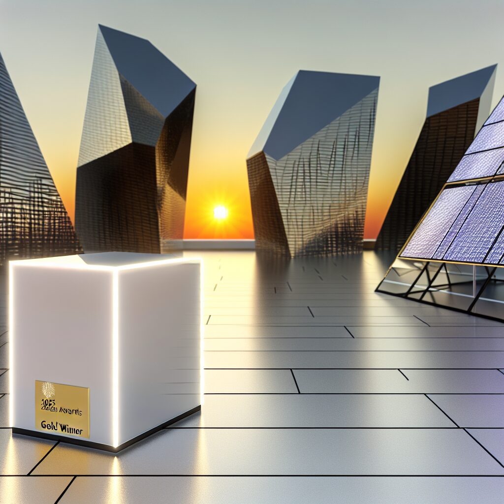 Canadian Solar EP Cube Wins 2025 Design Awards Gold