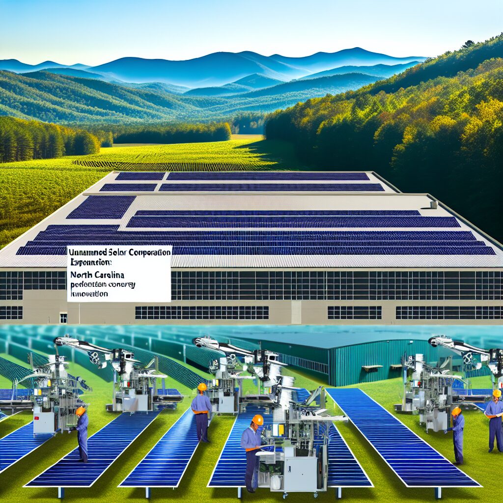 Boviet Solar Expands with Manufacturing Plant in North Carolina