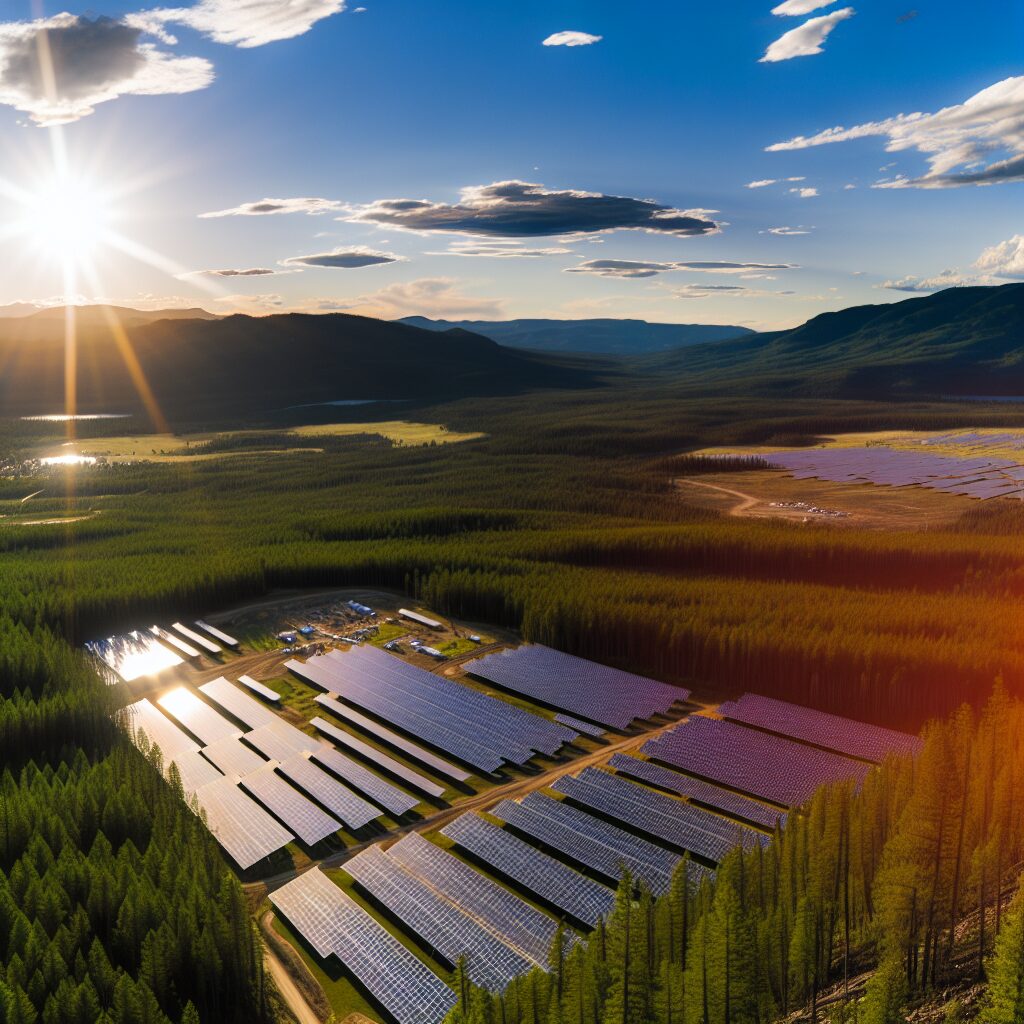 Canada's Largest Off-Grid Solar Project in BC's Chilcotin Region