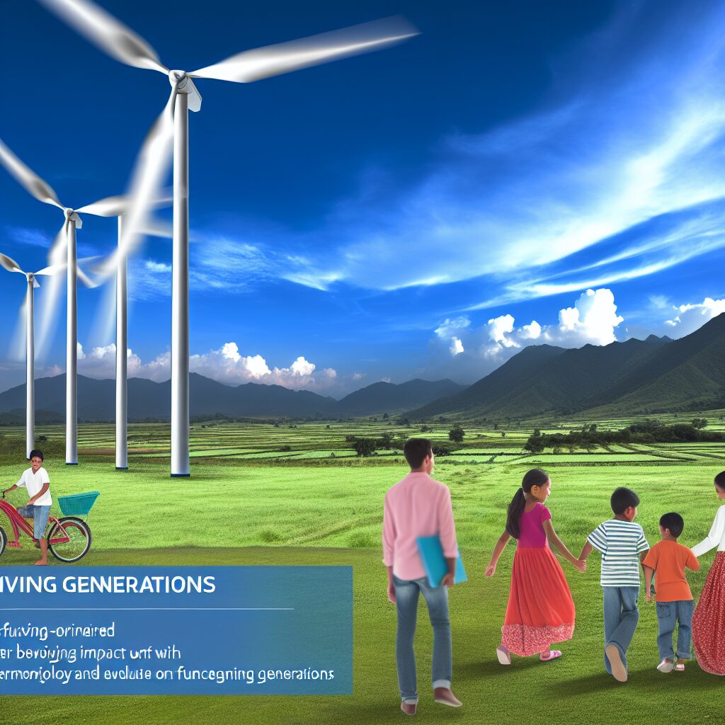 The Long-lasting Effects of New Wind Farms on Future Generations