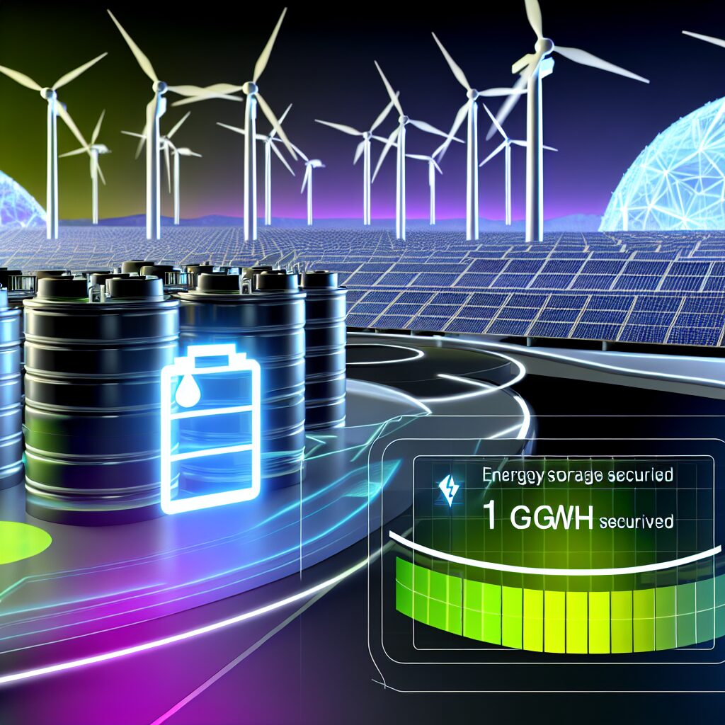 Energy Plug secures 1 GWh exclusive rights for energy storage.