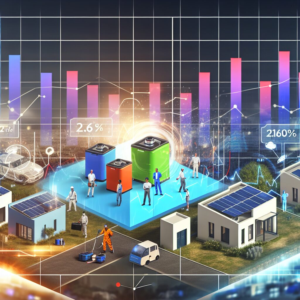 Residential Battery Market Set to Grow 21.61% CAGR