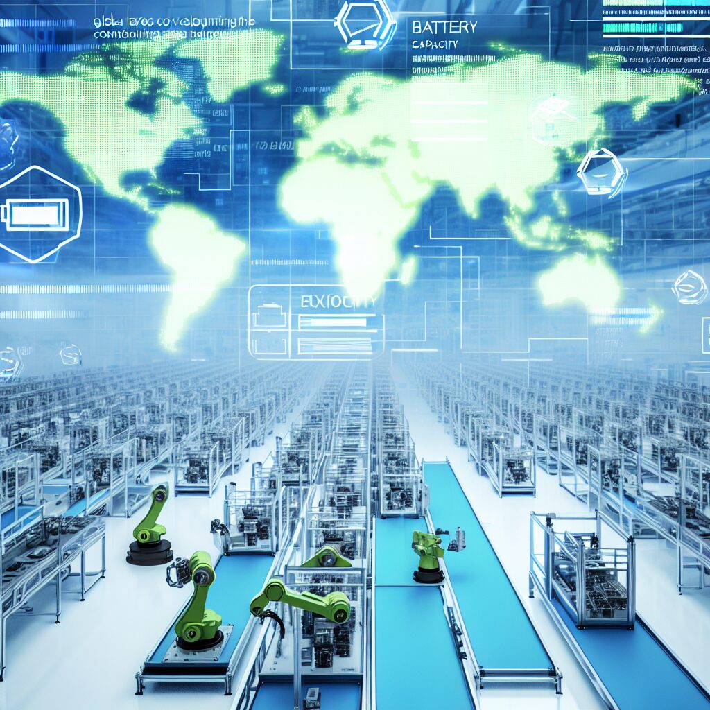 Exploring Global Battery Capacity Production Trends in Electronics Industry