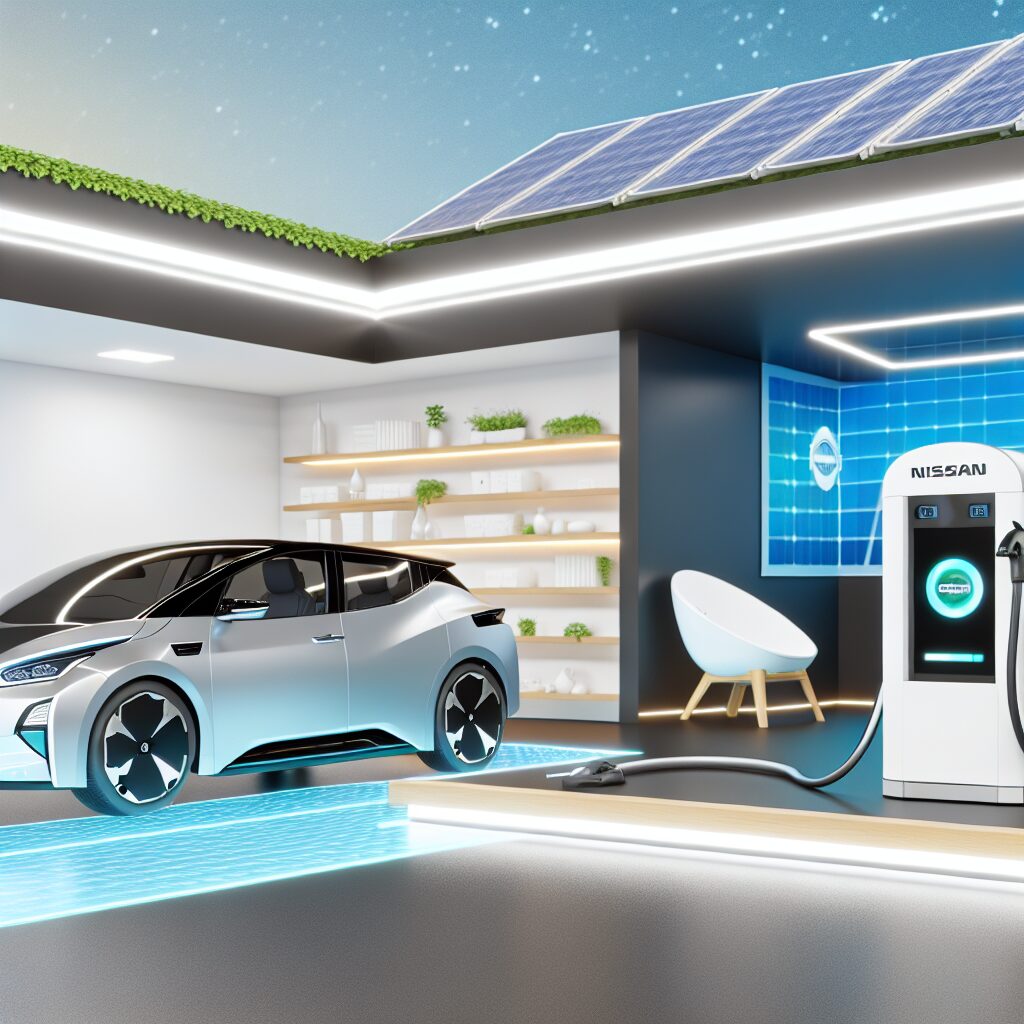 "Nissan and Electrum team up for convenient home EV charging"