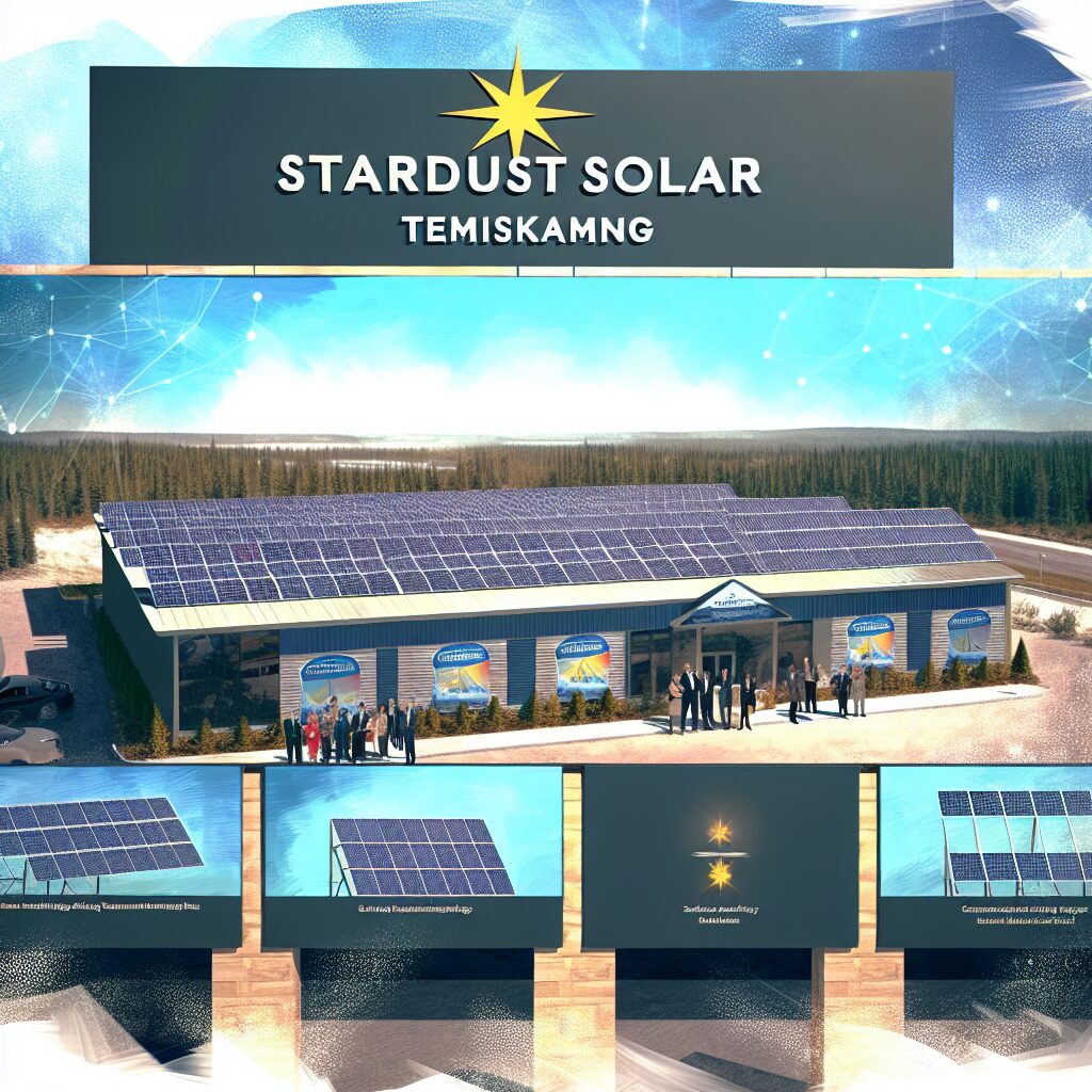 Stardust Solar Launches Commercial Solar Franchise in Temiskaming, Ontario