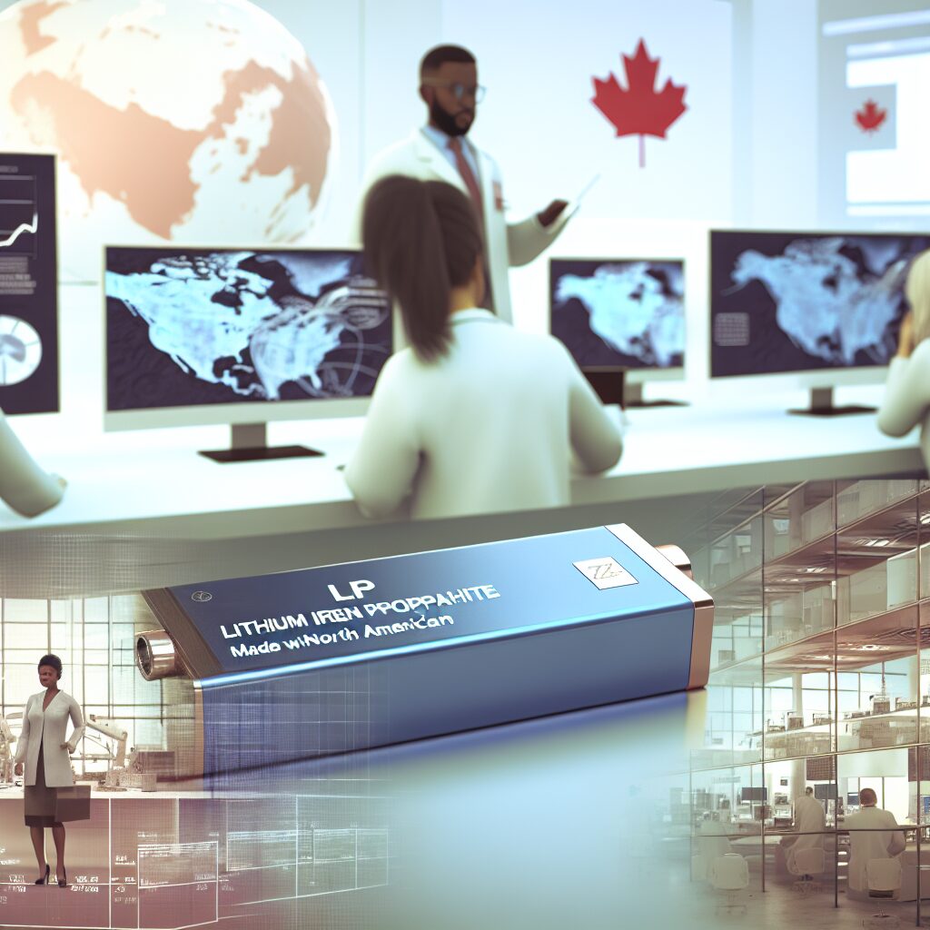 "North American Materials Used in First LFP Battery Cell Tests"