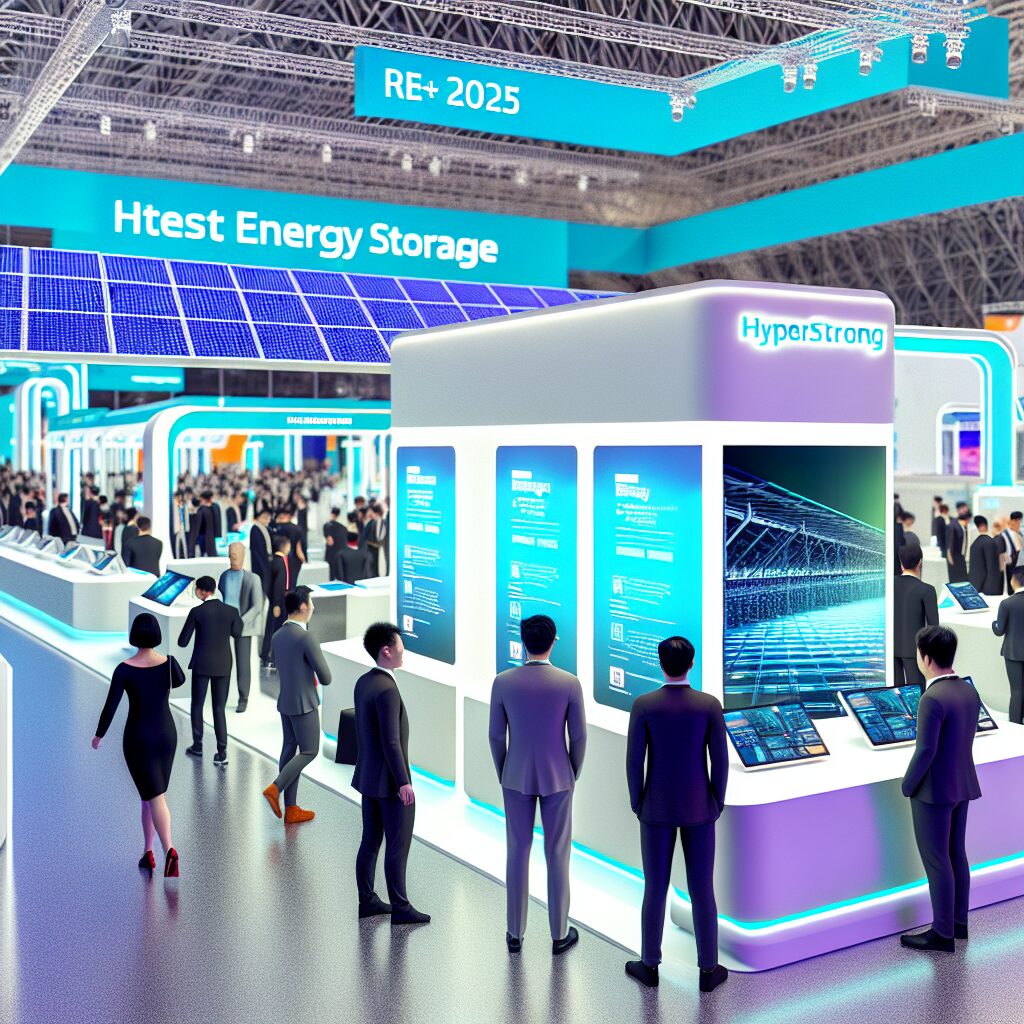 HyperStrong introduces groundbreaking solutions at RE+ 2025 event.