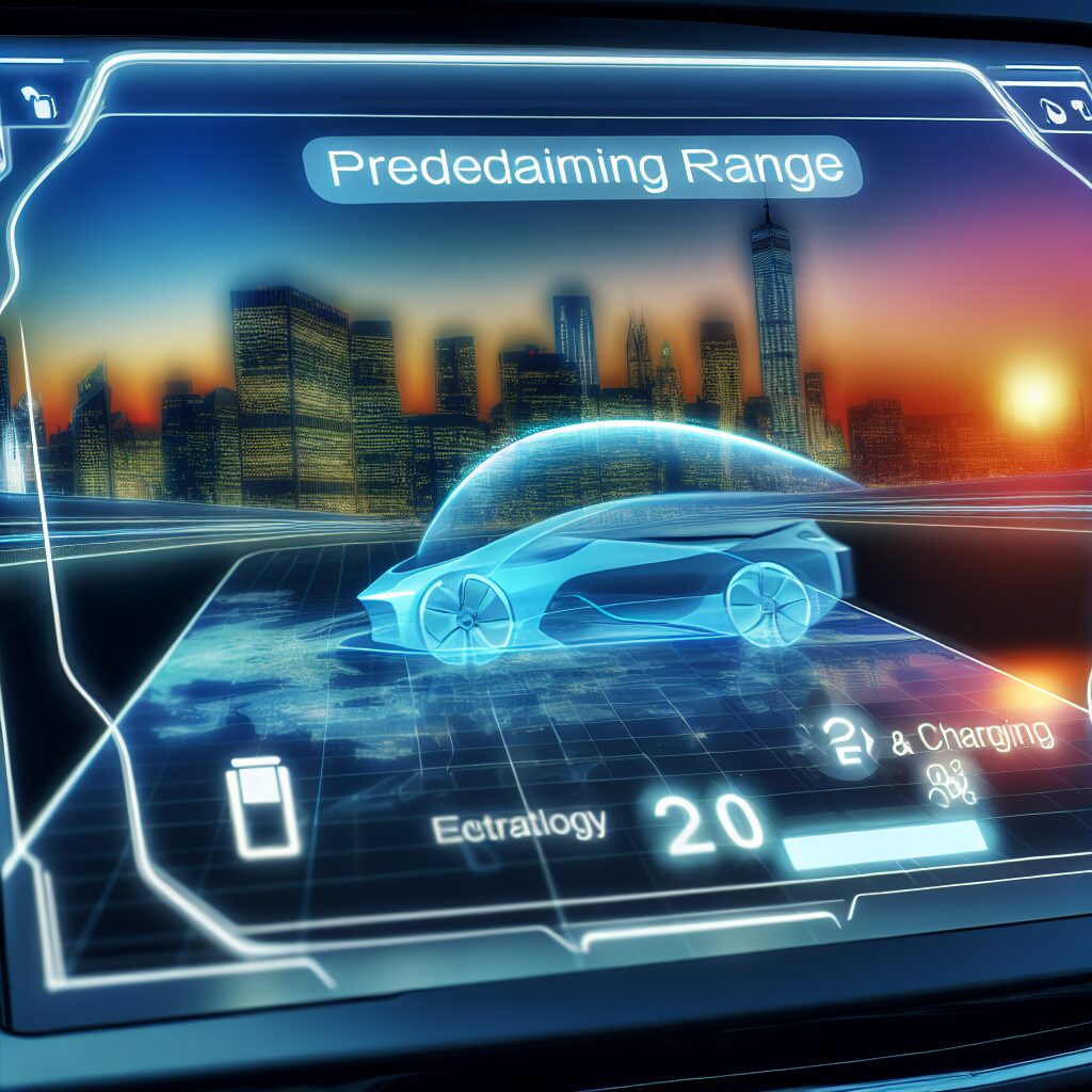 New technology predicts electric vehicle range to prevent running out.