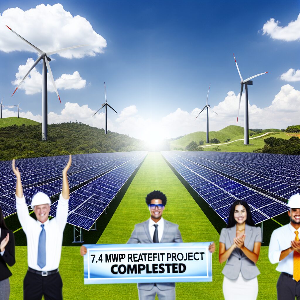 7.4 MWp Retrofit Project Completed with Success on AltEnergyMag