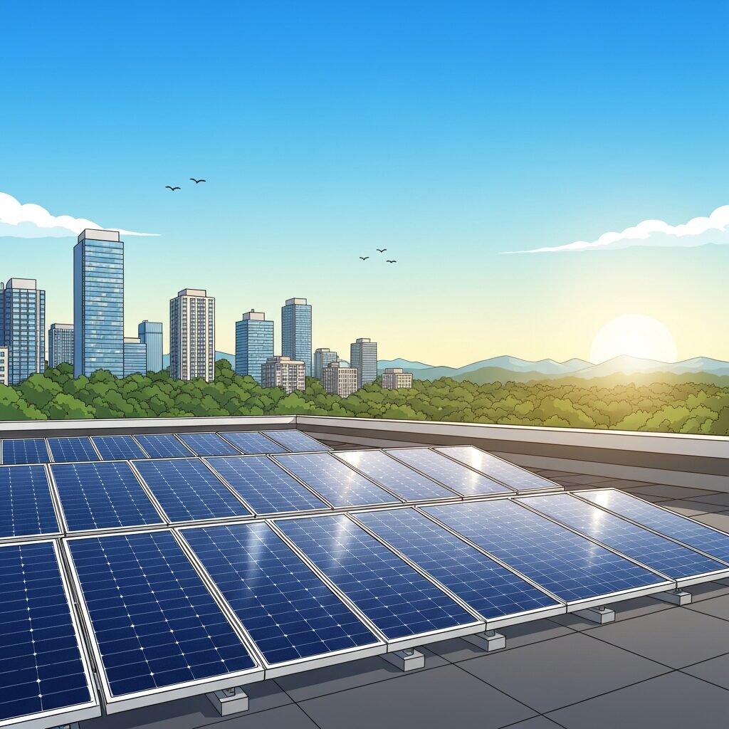 Alberta's First Rooftop Solar Project by PowerBank