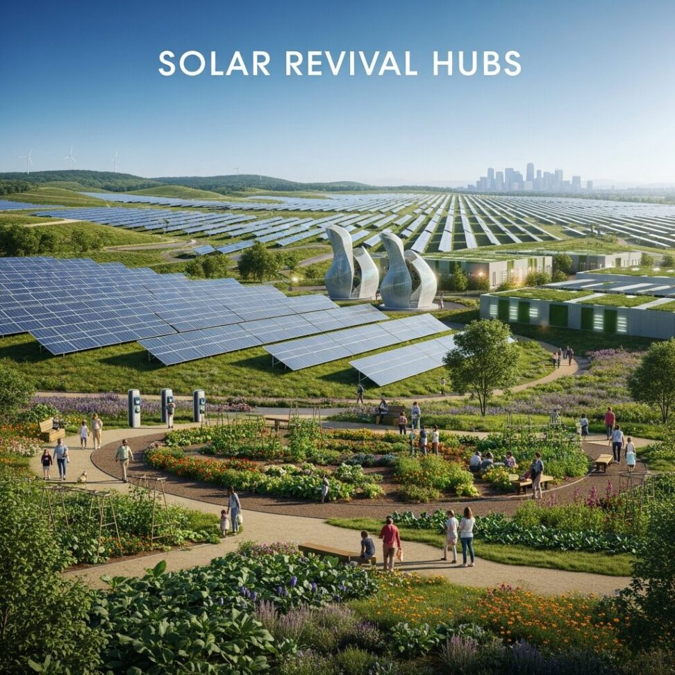 Transforming Former Landfills into Community Solar Power Hubs