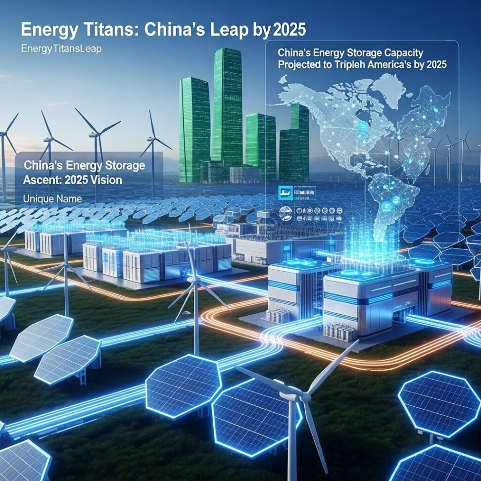 China's Energy Storage Installations to Triple North America's by 2025
