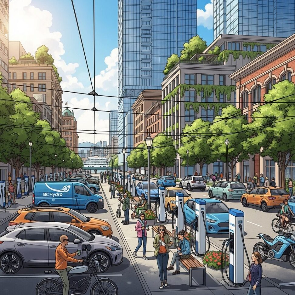 BC Hydro Expands EV Charging Infrastructure Downtown Victoria