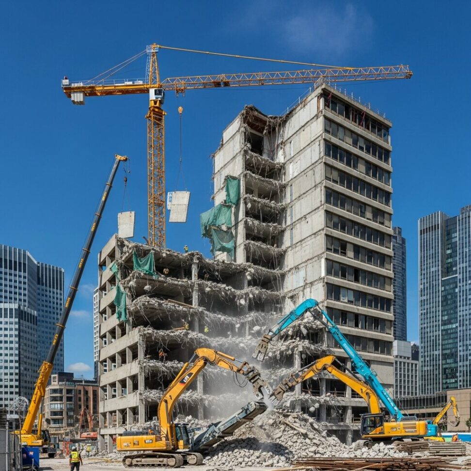 B.C.'s Largest Deconstruction Project Revolutionizes Sustainable Building Practices