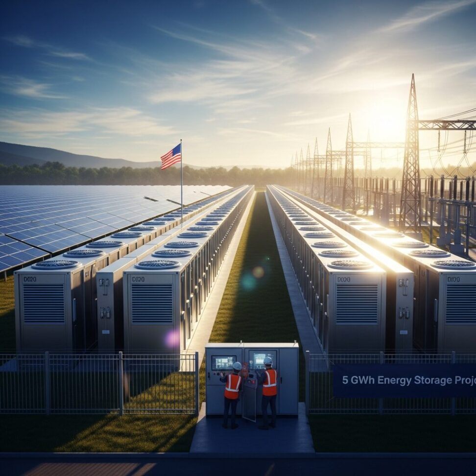 LG Energy Solution Vertech Qcells Launch 5GWh US Storage