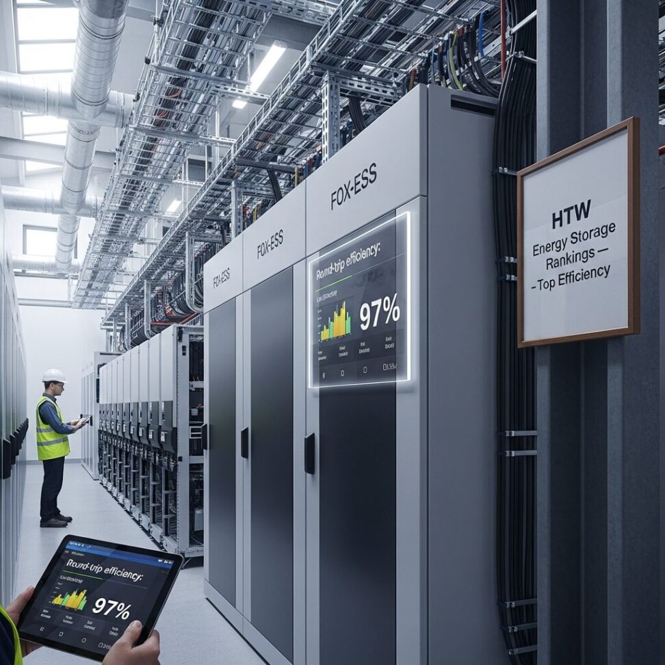 Fox ESS Achieves 97% Energy Storage Efficiency Rating