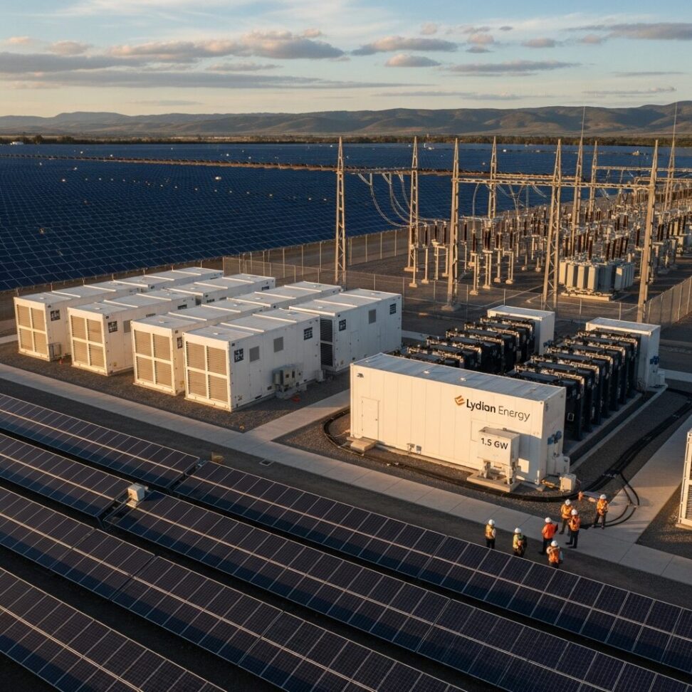 Lydian Energy Acquires 1.5 GW Solar Storage Portfolio Atlas North
