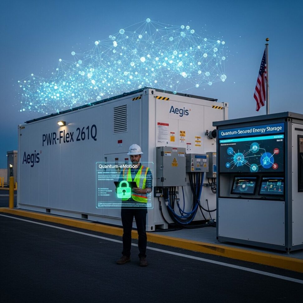 Aegis PWR Flex 261Q Quantum Energy Storage System Launches US