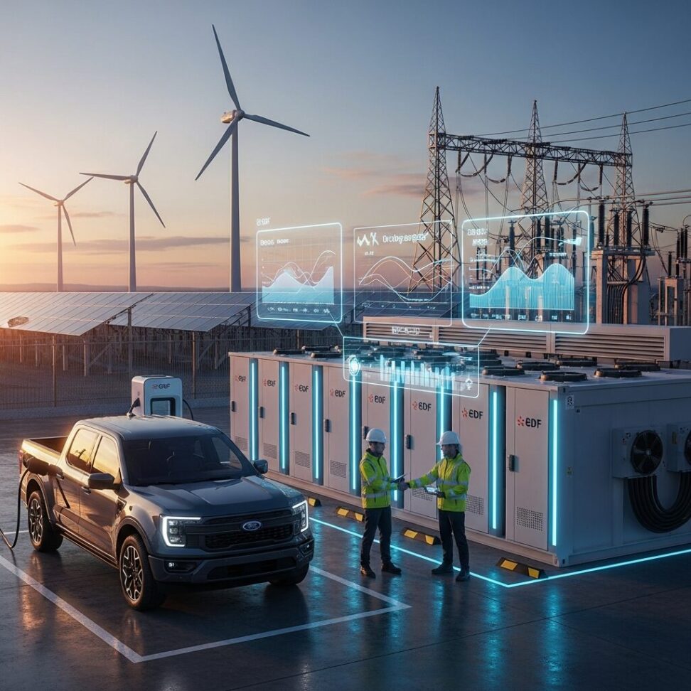 Ford Energy and EDF Partner on Five-Year Storage Agreement