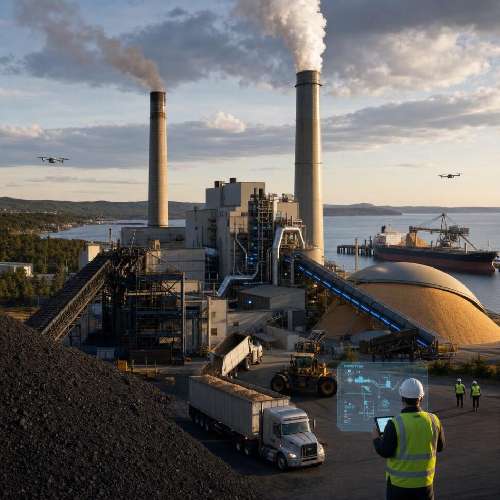 NB Power Converts Coal Plant to Biomass Energy