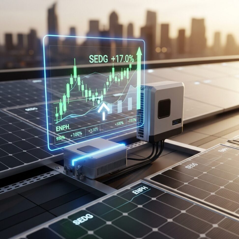 Solar Energy Stocks Rally: SolarEdge and Enphase Surge on Storage Demand