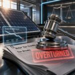 Federal Judge Blocks Trump Administration Solar Tax Credit Elimination Plan