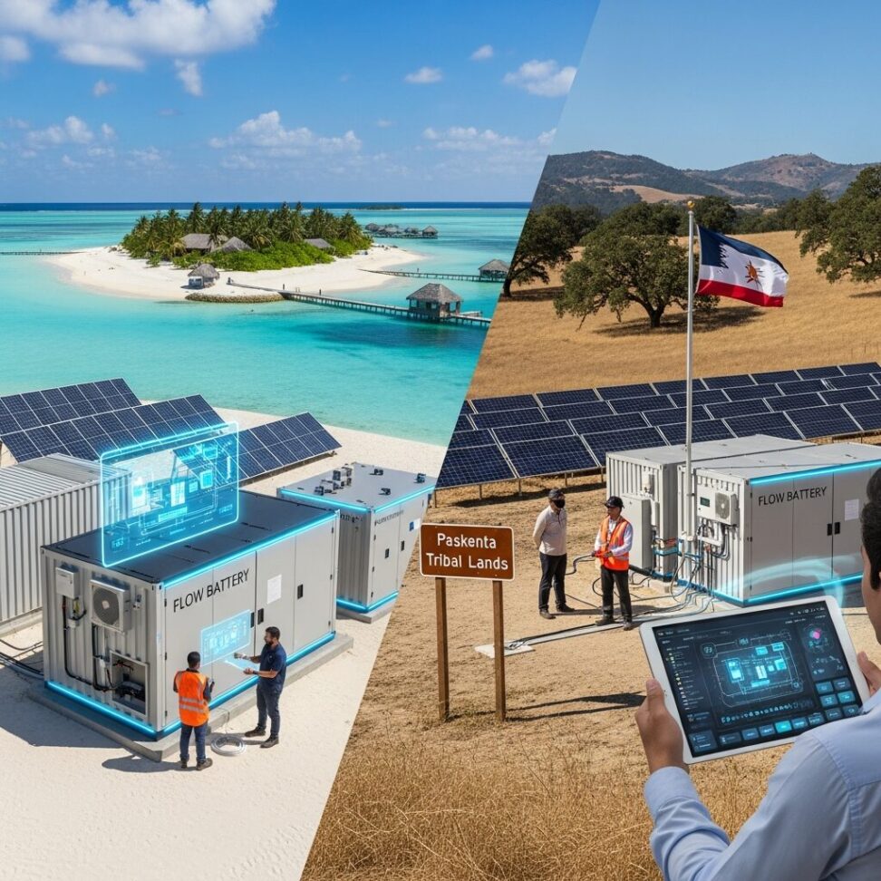 Flow Battery Technology Powers Microgrid Solutions for Island and Tribal Communities