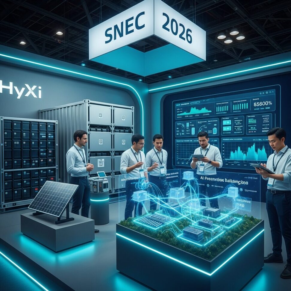 HYXI Aura AI-Native Residential Energy Storage System Unveiled