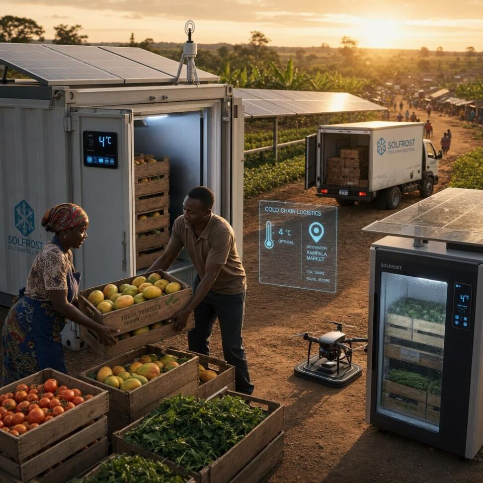 Solar-Powered Cold Storage Transforms African Farming and Market Access