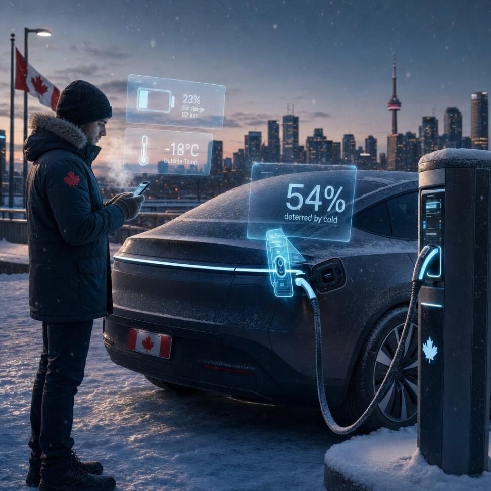 Winter Range Anxiety: Why Cold Weather Stops Canadian EV Adoption