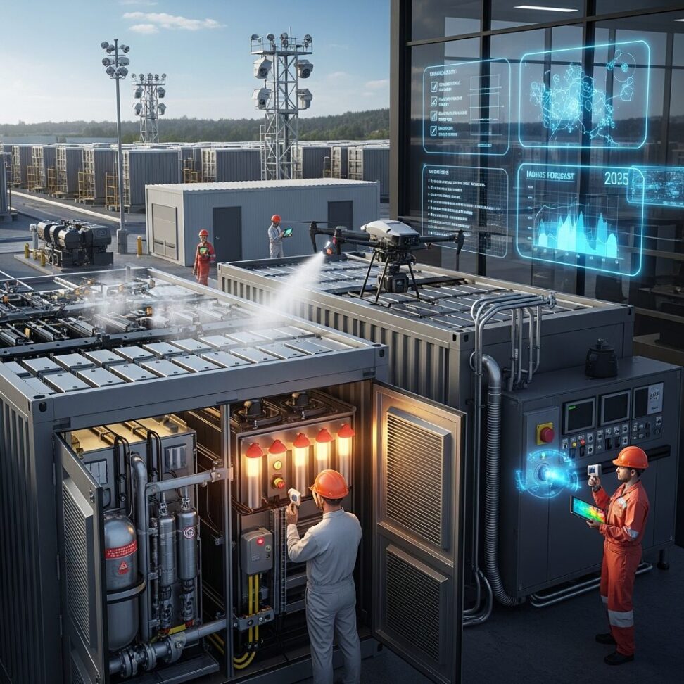 Energy Storage Fire Protection Systems Surge Through 2035 Compliance