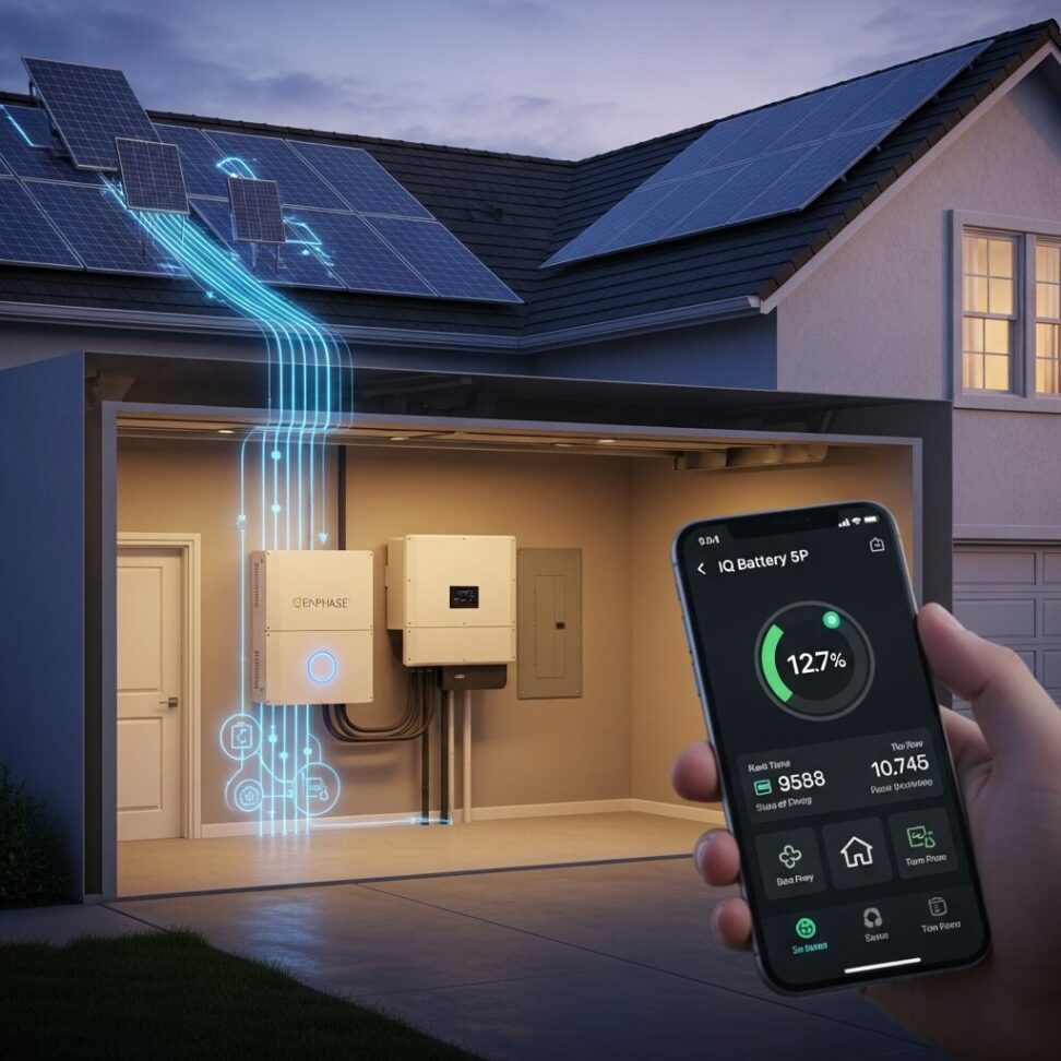 Enphase IQ Battery 5P Smart Home Energy Storage Solution
