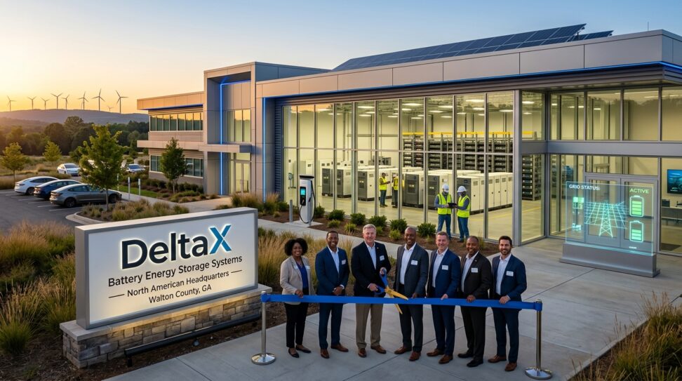 DeltaX Battery Energy Storage Systems Headquarters Opens Walton County Georgia