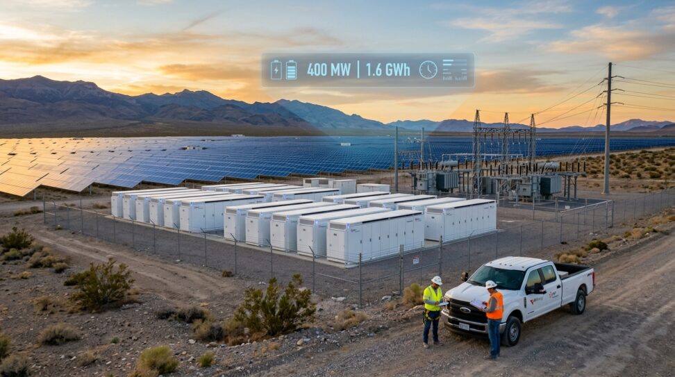 EDF Launches 400MW Nevada Solar Storage Project with NV Energy PPAs