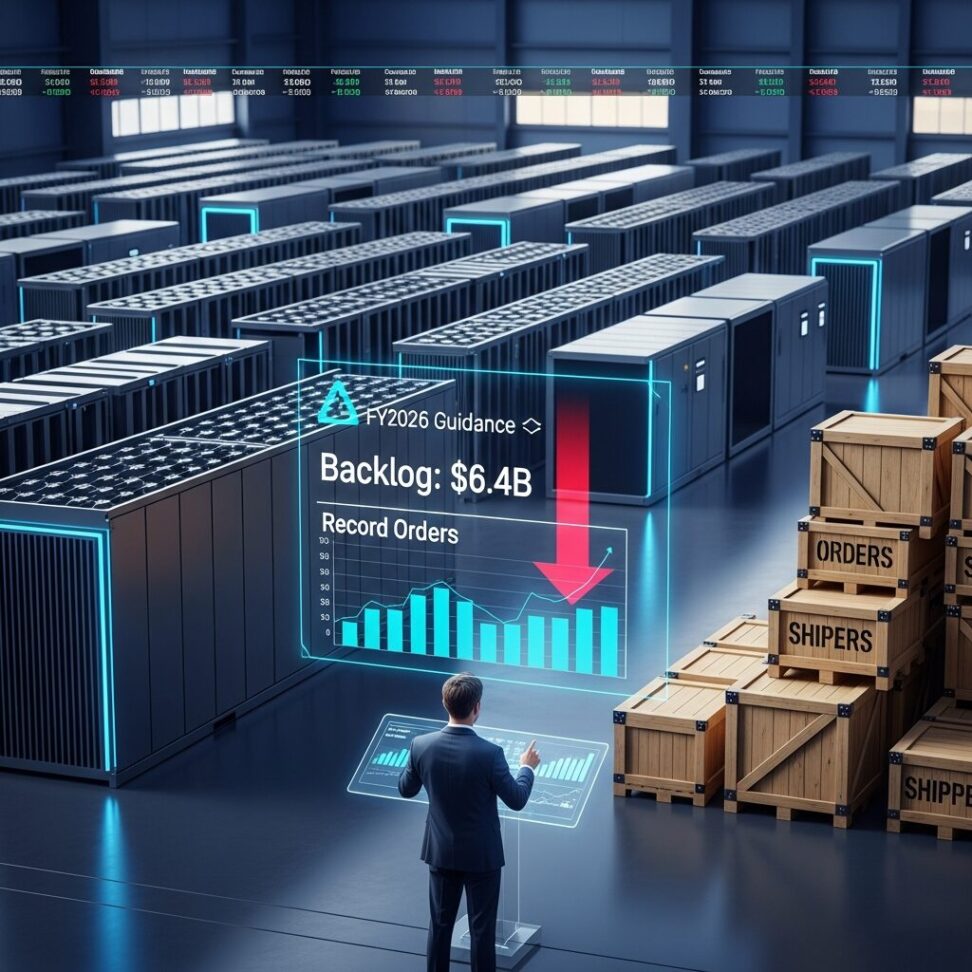 Fluence Energy Storage Cuts 2026 Forecast Despite Record Orders