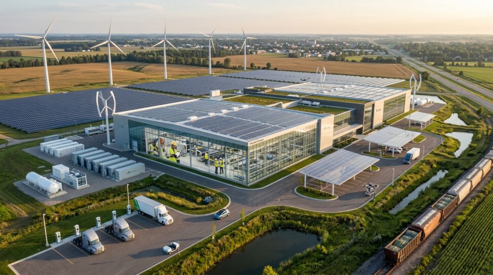 Canadian Energies Clean Energy Manufacturing Campus Sets Global Benchmark