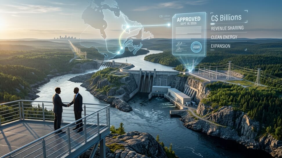 Newfoundland Approves Billion Dollar Quebec Clean Energy Partnership Deal