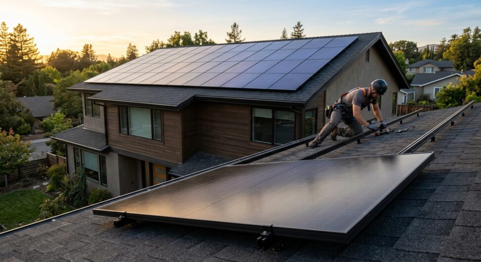 Heliene All-Black Solar Modules Transform Modern Residential Rooftop Design
