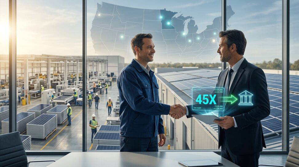 Heliene Secures $45X Investment Tax Credit Transfer with U.S. Bank