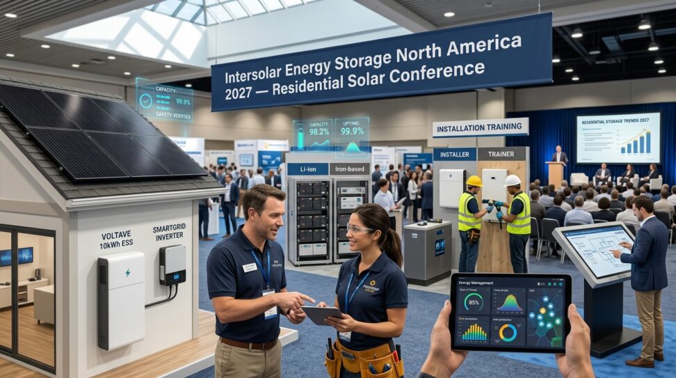 Intersolar Energy Storage North America 2027 Residential Solar Conference