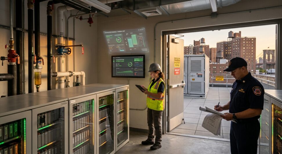 Large Battery Storage Powers New York Residential Buildings Safely