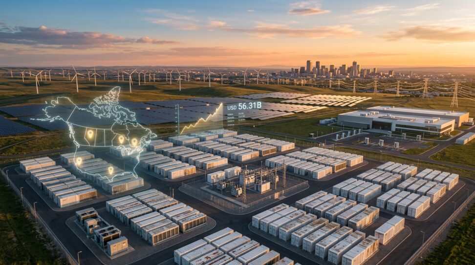 North America Battery Energy Storage Market Grows to 56.31 Billion