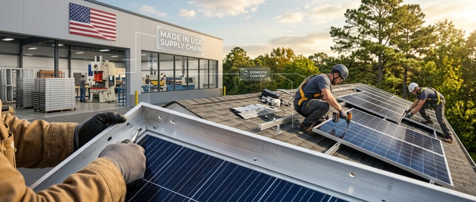 Qcells Launches US-Made Frames for Residential Solar Panels