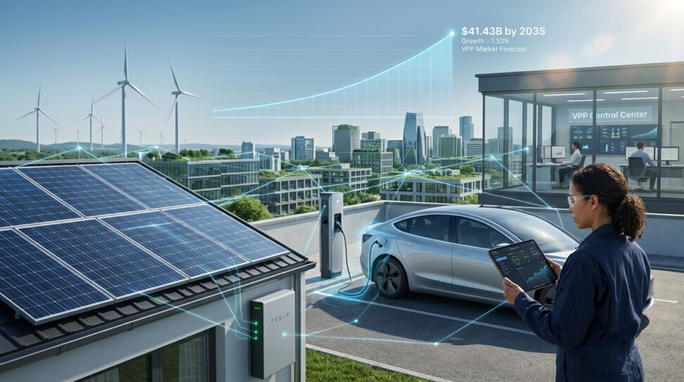 Virtual Power Plant Market Grows to $41.43 Billion by 2035